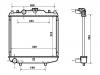 Radiator Radiator:17700-60D40