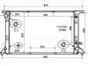 Radiateur Radiator:8K0 121 251 Q