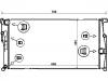 Radiateur Radiator:17 11 7 600 518