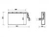 蒸发器 Air Conditioner Evaporator:220 830 08 58