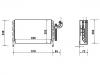 Air Conditioner Evaporator:000 830 57 58