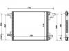 Condenseur, climatisation Air Conditioning Condenser:163 830 01 70