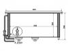 Condenseur, climatisation Air Conditioning Condenser:0010026V002