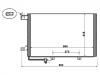 空调冷凝器 Air Conditioning Condenser:169 500 00 54