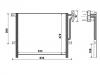 Kondensator, Klimaanlage Air Conditioning Condenser:17 11 3 400 400